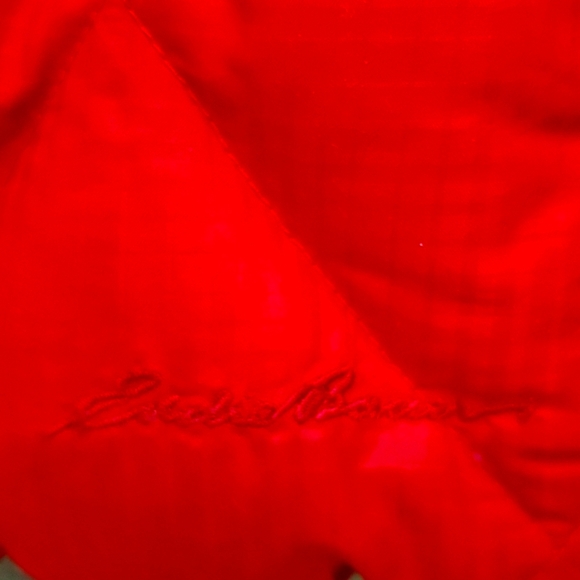Eddie Bauer womens down 650 fill red parka NWOT SMALL - Picture 4 of 8